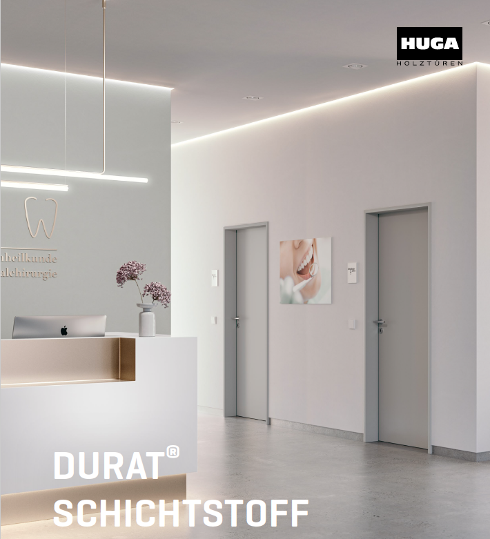 Abbildung HUGA: Löbach: Starke Innentüren der Marke HUGA - verschiedene Oberflächen für Köln und Bonn 